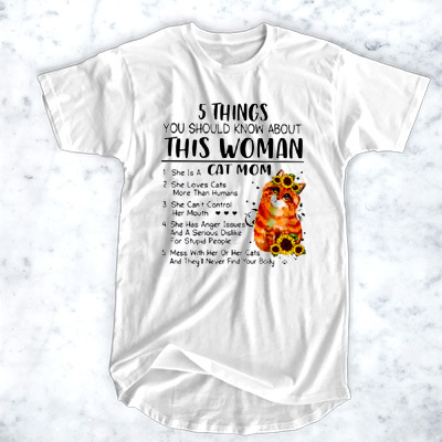 5 things you should know about this woman t shirt F07