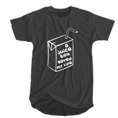 A Juice Box Saved My Life t shirt F07