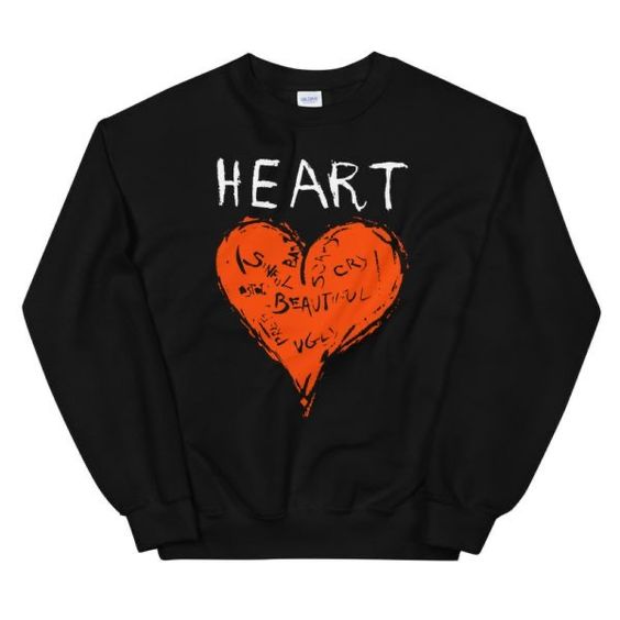 Heart sweatshirt F07