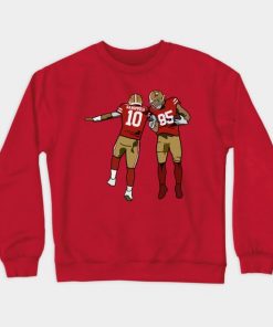 Jimmy Garoppolo x George Kittle San Francisco 49ers sweatshirt F07