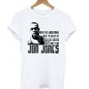 Jon Jones Bones Mma Mixed Fighter t shirt F07