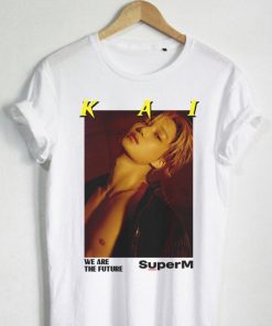 KAI SUPER M Kpop Boy grup t shirt NA