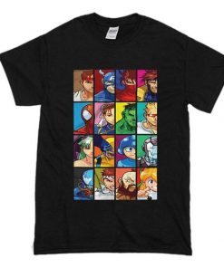 Marvel Vs Capcom t shirt F07