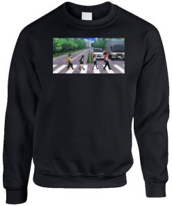 My Hero Academia Abbey Road Parody Funny Anime Gift Sweatshirt NA