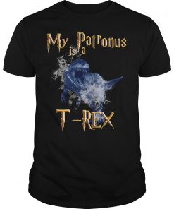 My Patronus is a T-Rex t shirt F07