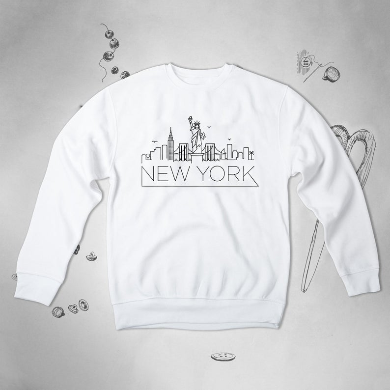 New York sweatshirt NA