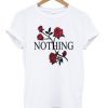 Nothing flower t shirt F07