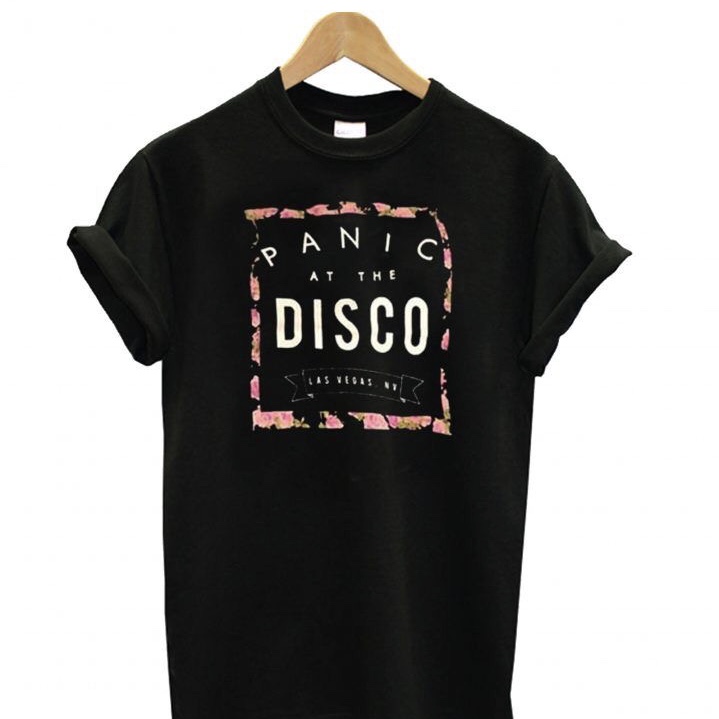 Panic at the disco band merch t shirt F07