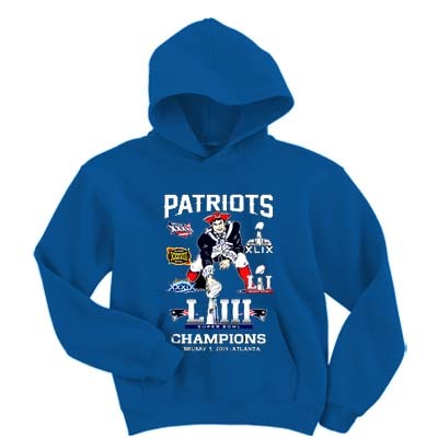 Patriots Super Bowl LIII Champions hoodie F07