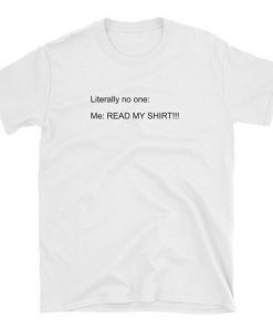 Read My Shirt t shirt F07