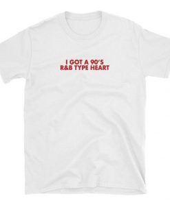 RnB Type Heart t shirt F07