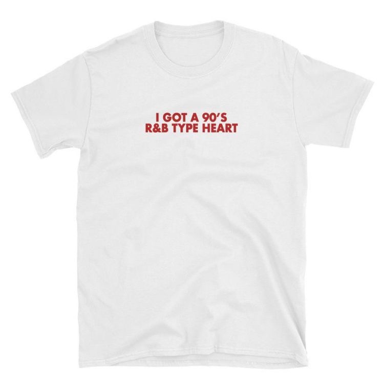 RnB Type Heart t shirt F07