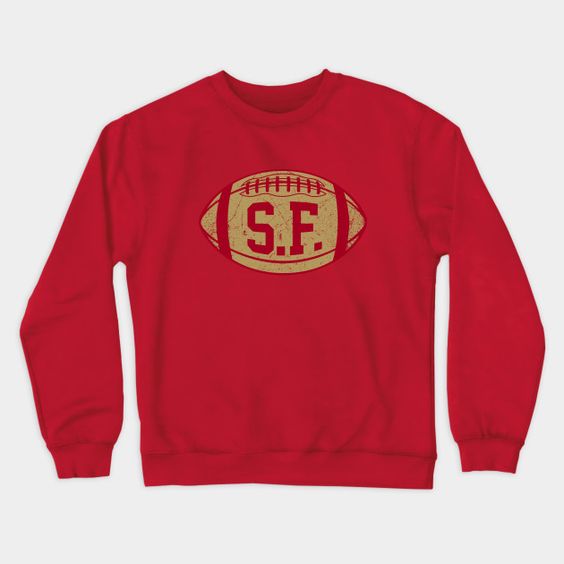 SF Retro Football sweatshirt F07