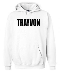 Trayvon Martin White hoodie F07