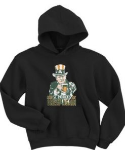Trump make St Patrick's day great again hoodie F07