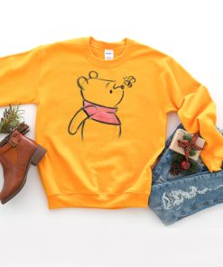 Winnie The Pooh Sketch sweatshirt F07