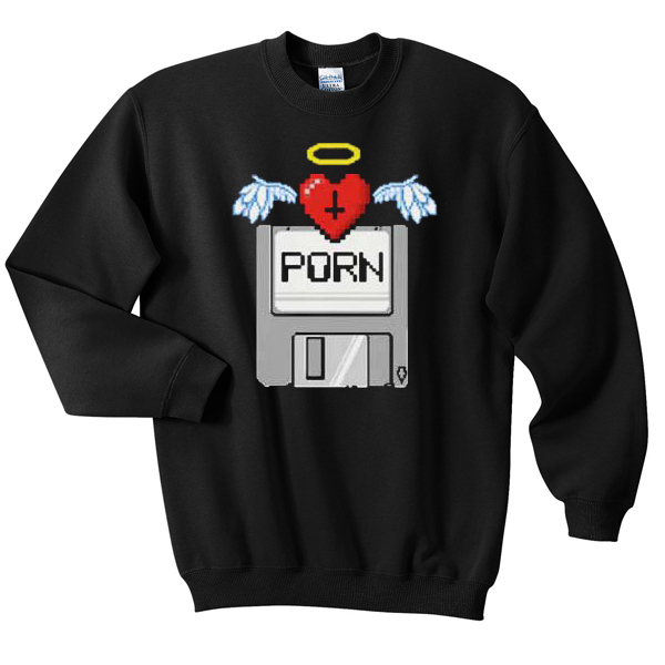 heart humor sweatshirts F07