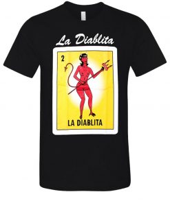 La Diablita Loteria Mexican Bingo T-Shirt NA