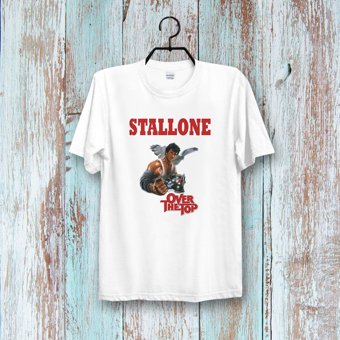 Over The Top Stallone Film Poster t shirt NA