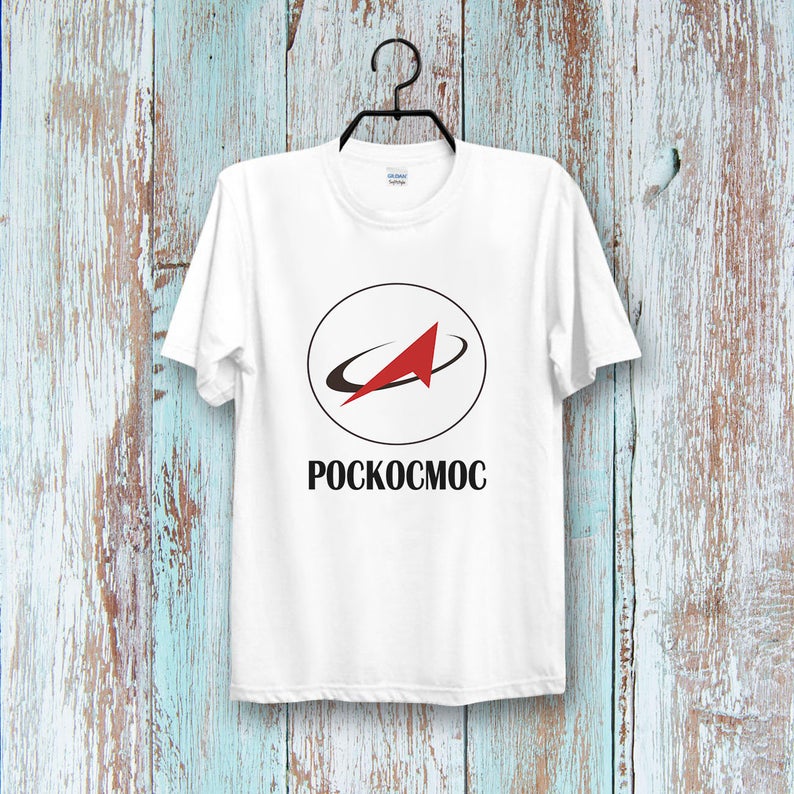 Roscosmos Russian Federal Space Agency t shirt NA