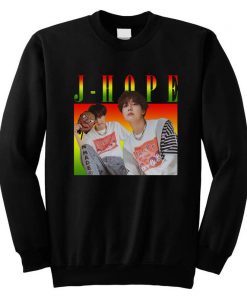 J-HOPE BTS Bangtan Boys KPOP Retro Vintage Style Unisex Sweatshirt NA