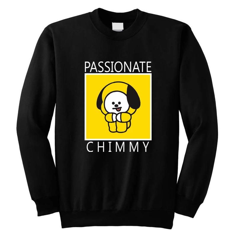 Passionate Chimmy BT21 BTS Bangtan Boys KPOP Style Unisex Sweatshirt NA