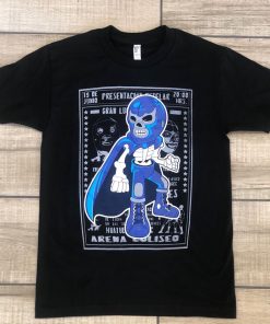 Blue Demon Calavera T Shirt NA