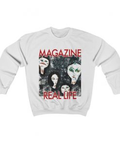 Magazine Real Life Unisex Crewneck Sweatshirt NA