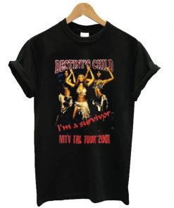 Destinys Child I'm a Survivor MTV TRL Tour t shirt NA