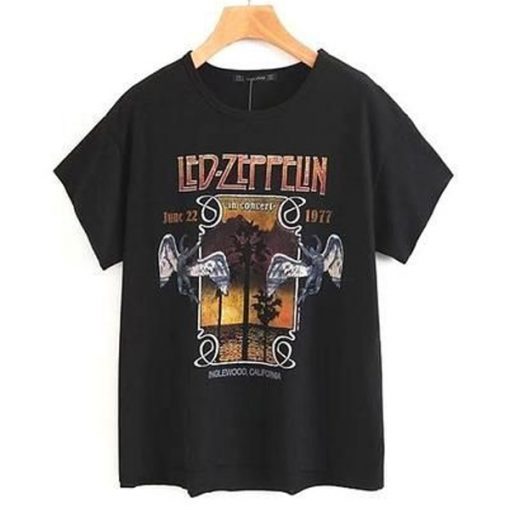Zeppelin Rock Band t shirt NA