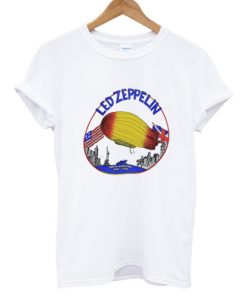 Led Zeppelin Vintage Shirt 1975 North American Tour Tshirt NA