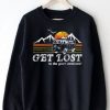 Get lost in the great outdoors Sweatshirt NA