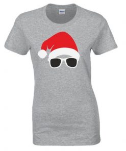 Santa Hat Glasses T-Shirt NA