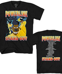 Disney Goofy Movie Powerline Stand Out Tour T SHIRT NA