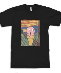 Ice Cream Funny Scream Edvard Munch T-Shirt NA