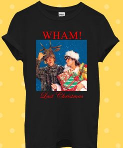 Last Christmas Wham George Michael T Shirt NA