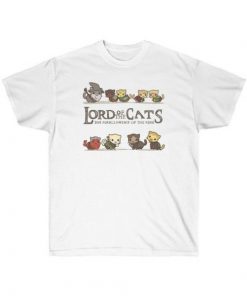 Lord of the Cats The Furrlowship of the Ring T-Shirt NA