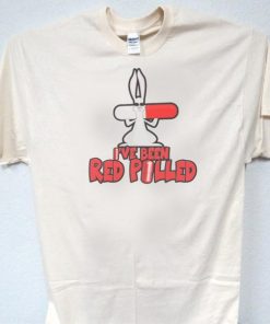 I’ve Been Red Pilled White Rabbit T-Shirt NA