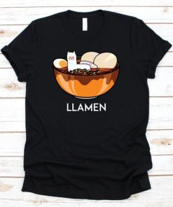 Llama Ramen T Shirt NA
