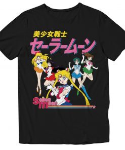 Sailor Moon Scouts Kanji T-Shirt NA