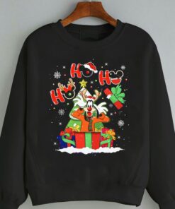 HO HO HO Goofy Christmas Sweatshirt NA
