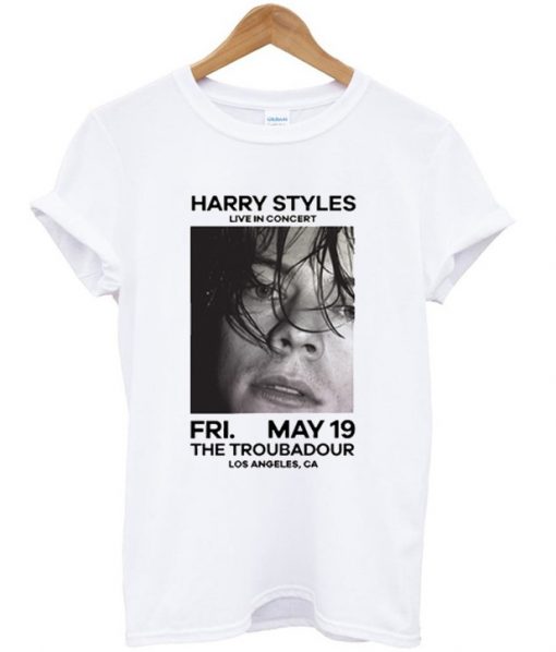 Harry Styles live concert t shirt NA