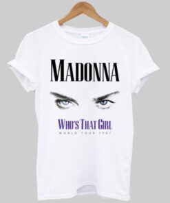 Madonna Who’s That Girl World Tour 1987 T-shirt NA
