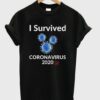 i survived corona virus 2020 t-shirt NA