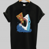 Hungry Shark Attack Pizza T-Shirt NA