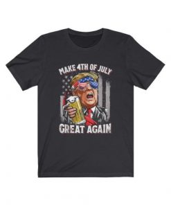 Make 4th Of July Great Again Donald Trump T-shirt NA
