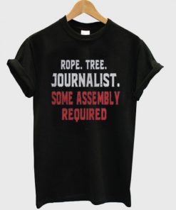Rope Tree Journalist t shirt NA