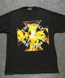 1989 The Cult Fire Sonic Temple T-shirt NA