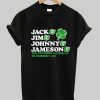 Jack Jim Johnny & Jameson tshirt NA
