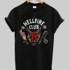 Stranger Things 4 Hellfire Club t shirt NA
